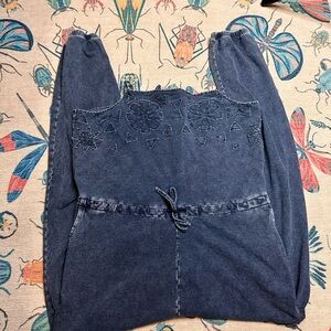 O'Neill Blue Jumpsuit with Braided Detail